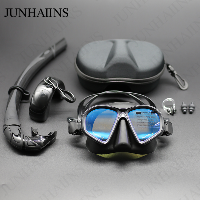 Freediving Mask Set - Máscara de Mergulho de Baixa Capacidade