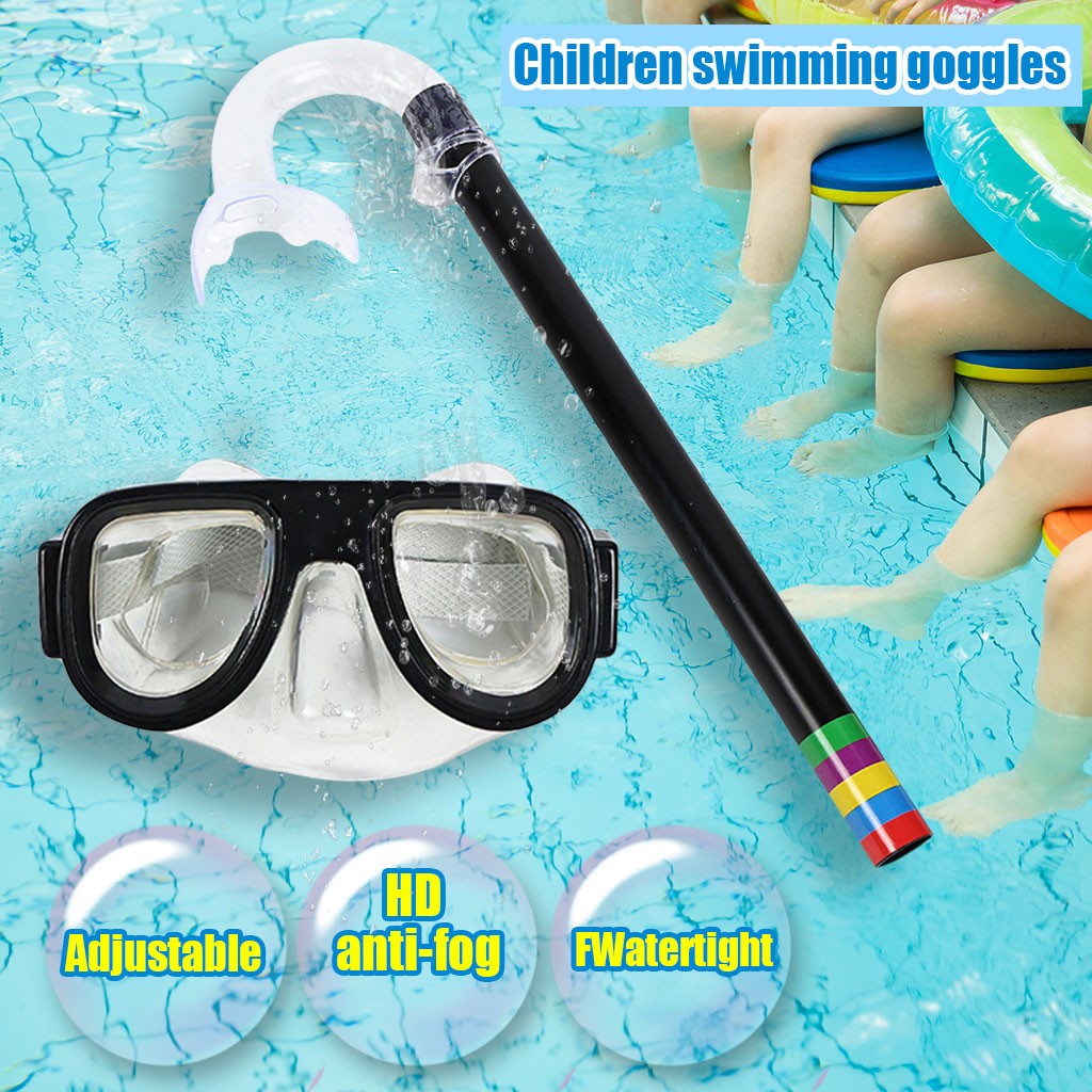 Freediving Mask Set - Verão crianças óculos de mergulho máscara