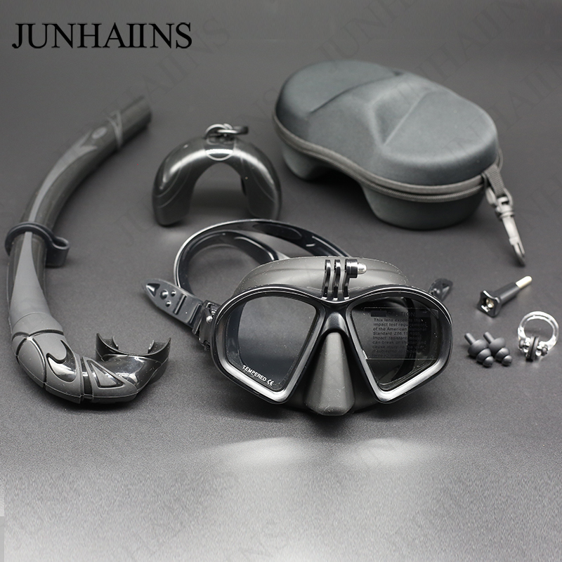 Freediving Mask Set - Máscara de Mergulho de Baixo Volume
