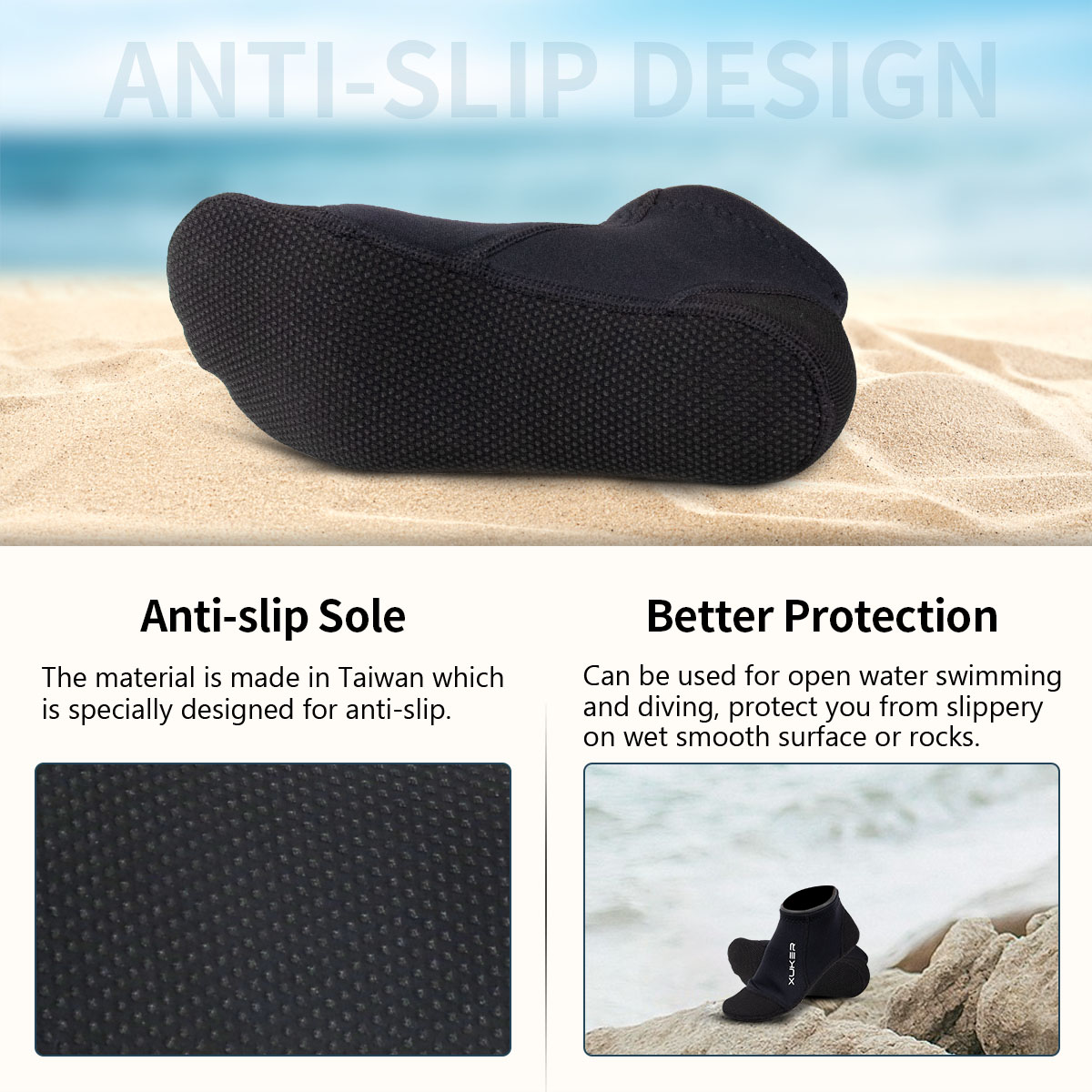 3mm meias de neoprene praia vô - Snorkel Dry Top avaliação e preço