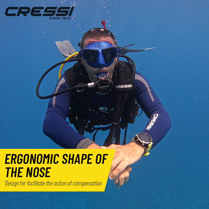 Ceci-máscara freediving sem mo - Freediving Mask Set avaliação e preço