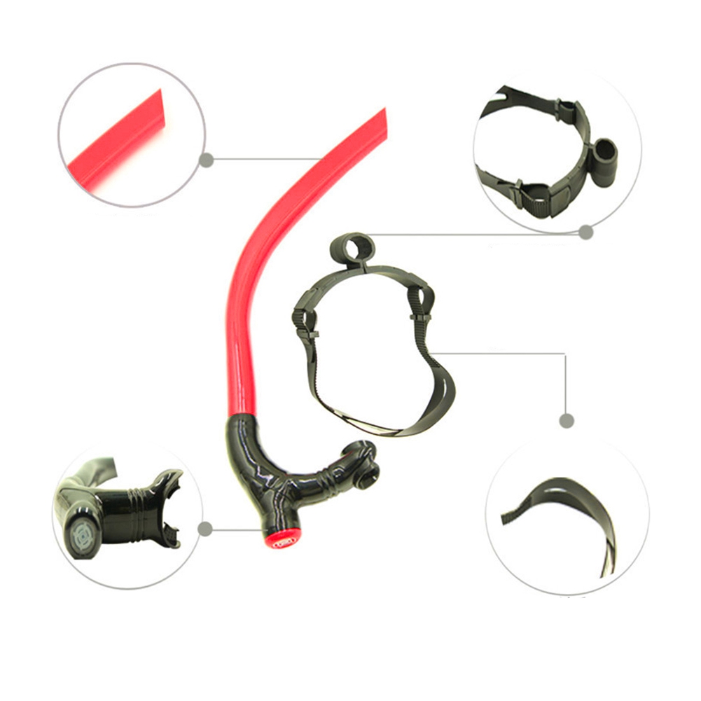 Tubo De Respiração Frontal De  - Snorkel Dry Top avaliação e preço