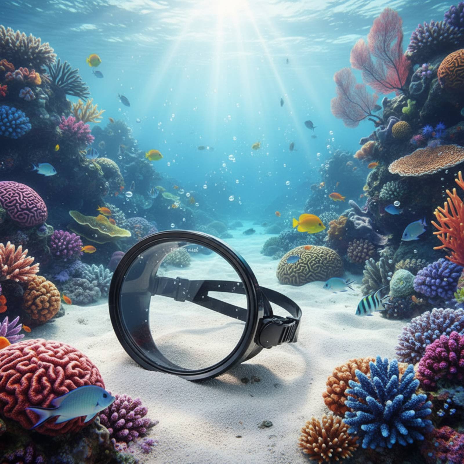 Máscara de Mergulho para Adult - Snorkel Dry Top avaliação e preço