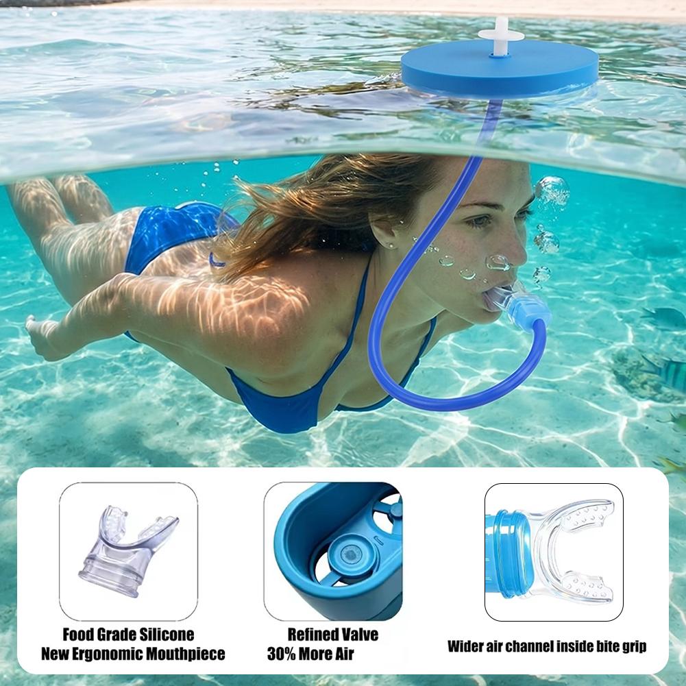 Tubo de Respiração para Mergul - Snorkel Dry Top avaliação e preço