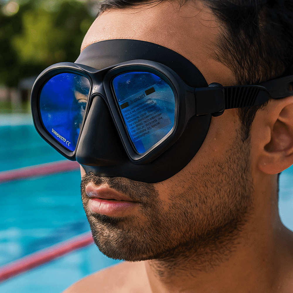 Máscara de Mergulho em Vidro T - Snorkel Dry Top avaliação e preço