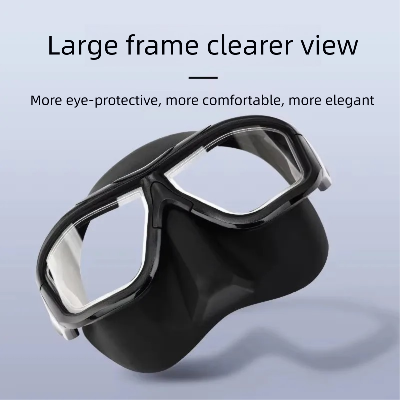 Máscara de Mergulho WAVE Branc - Freediving Mask Set avaliação e preço