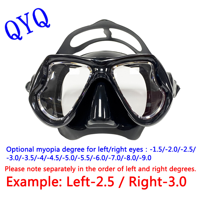 Máscaras de mergulho para miop - Freediving Mask Set avaliação e preço